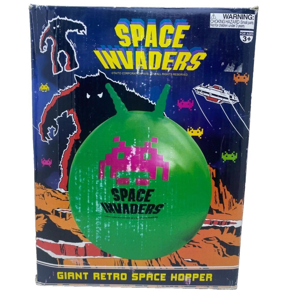 SPACE INVADERS Giant Retro Space‎ Hopper 2013 NEW Sealed